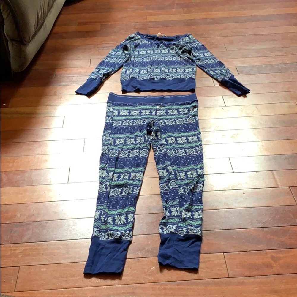 Victoria’s Secret thermal pajama set